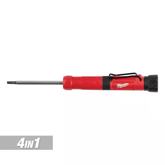4-In-1 Pocket Precision Multi-Bit Screwdriver